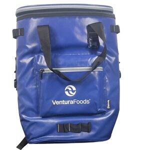 Koozie Olympus Backpack Cooler Bag Blue Insulated Tarpaulin Ventura Foods